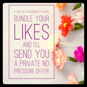 All reasonable offers considered!